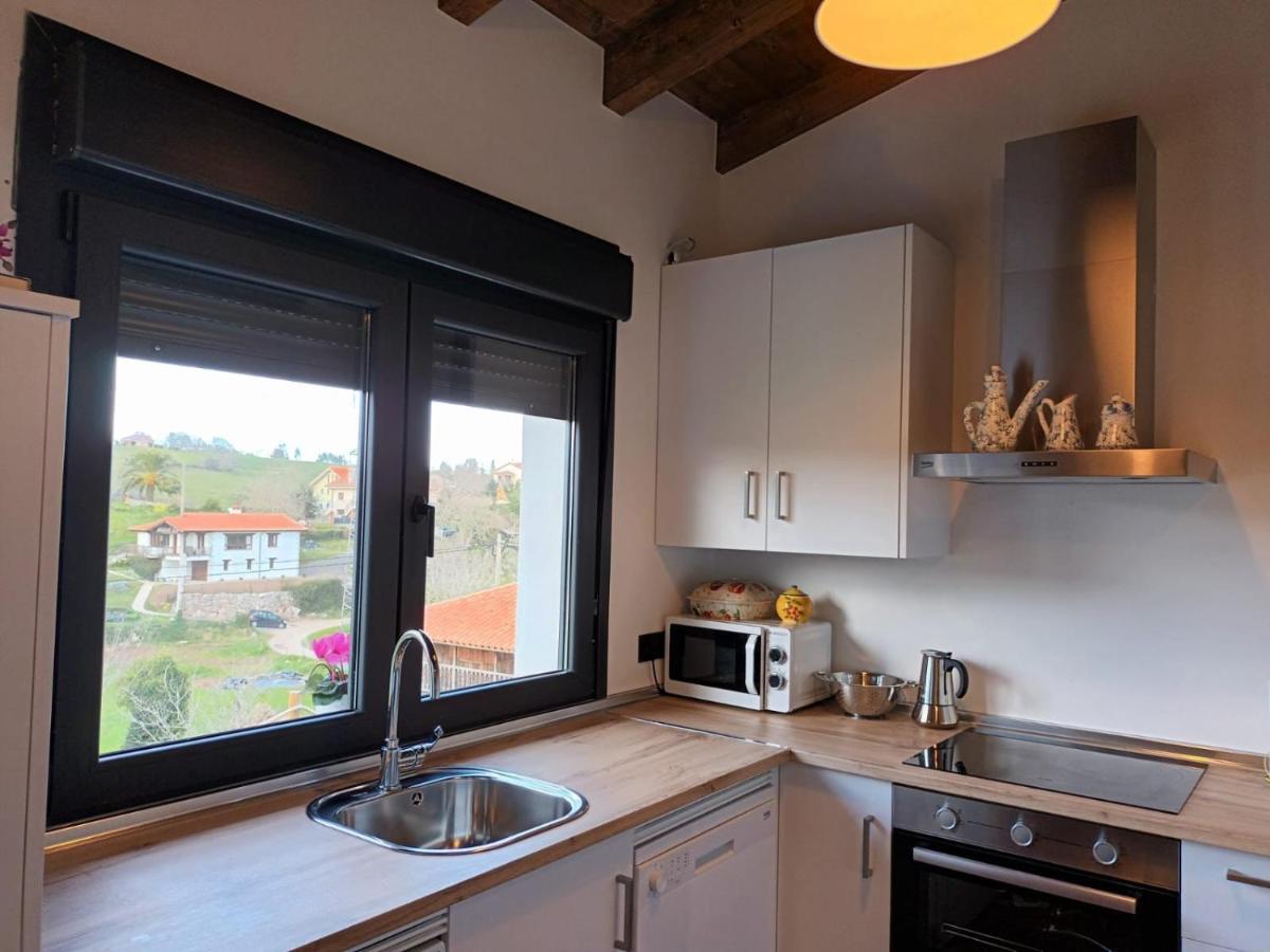 Apartamentos Los Manzanos Ribadesella Bagian luar foto
